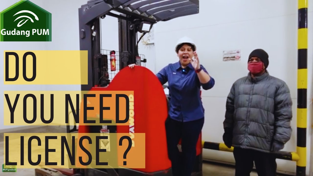 Anyone can drive forklift ?